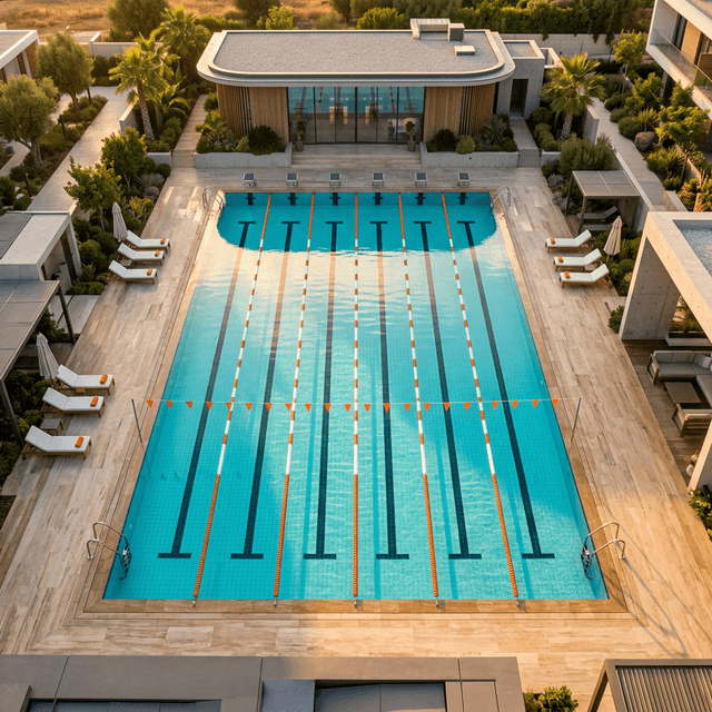 Piscine moderne